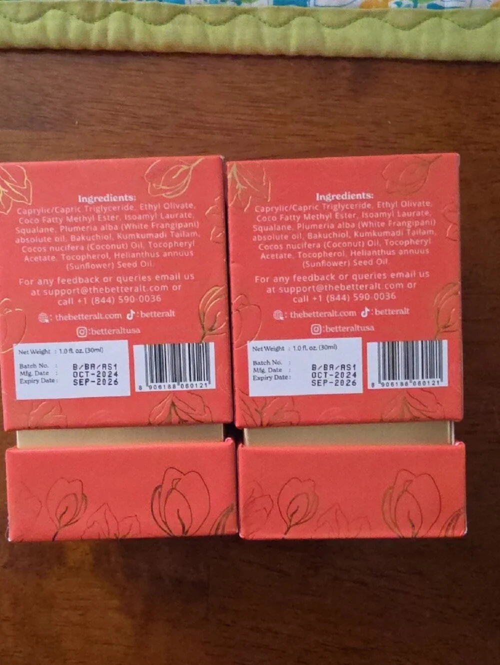 New Sealed BetterAlt Bakuchiol Face Serum 2 Bottles